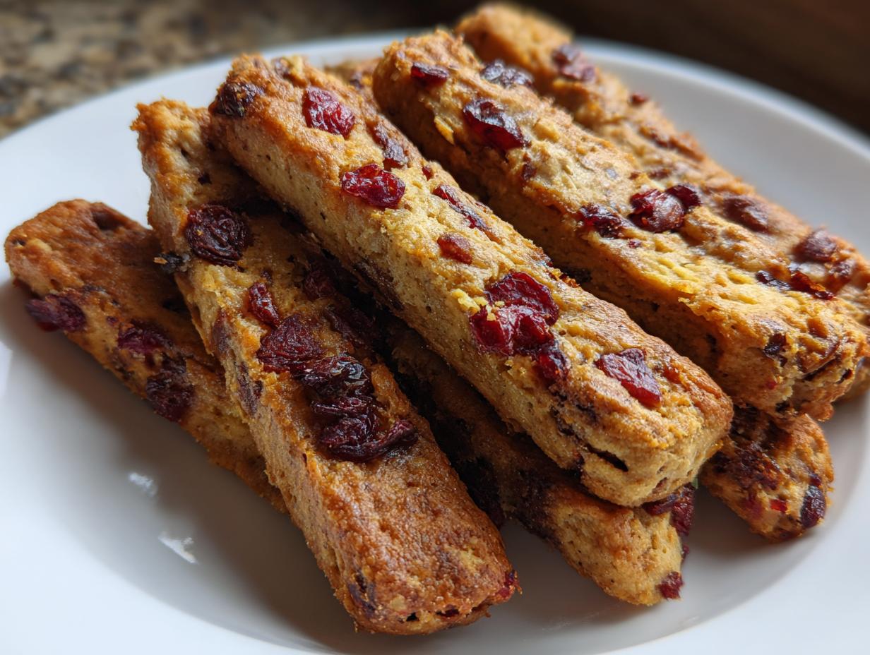 Apple & Cranberry Dog Dental Sticks - detail 1