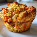 Chicken and Carrot Dog Muffins
