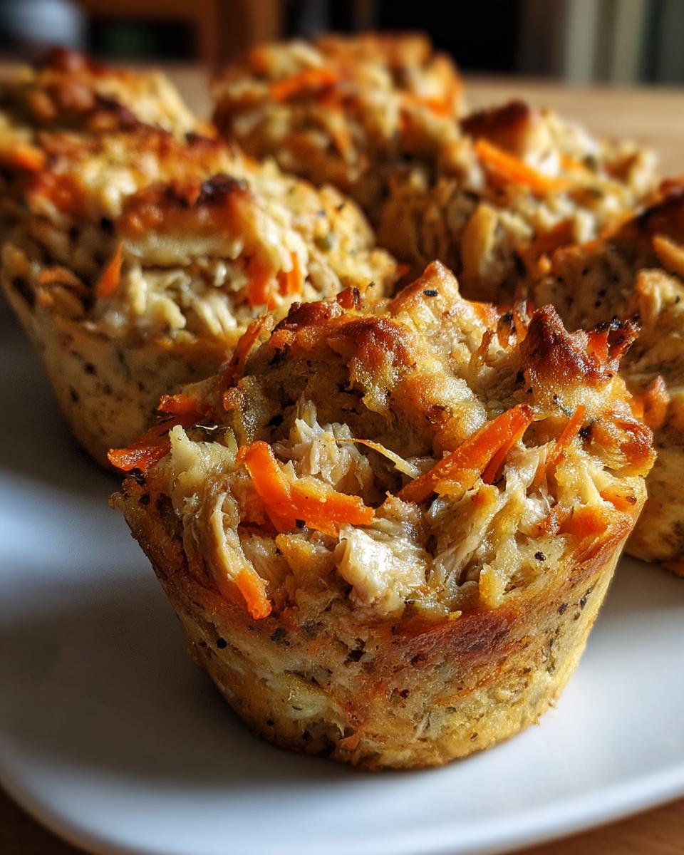 Chicken and Carrot Dog Muffins - detail 3