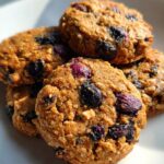 Blueberry Oat Dog Cookies for Dogs