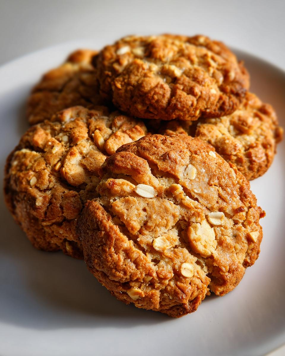 Crunchy Peanut Butter and Oat Cookies for Dogs with Banana and Flaxseed - detail 4