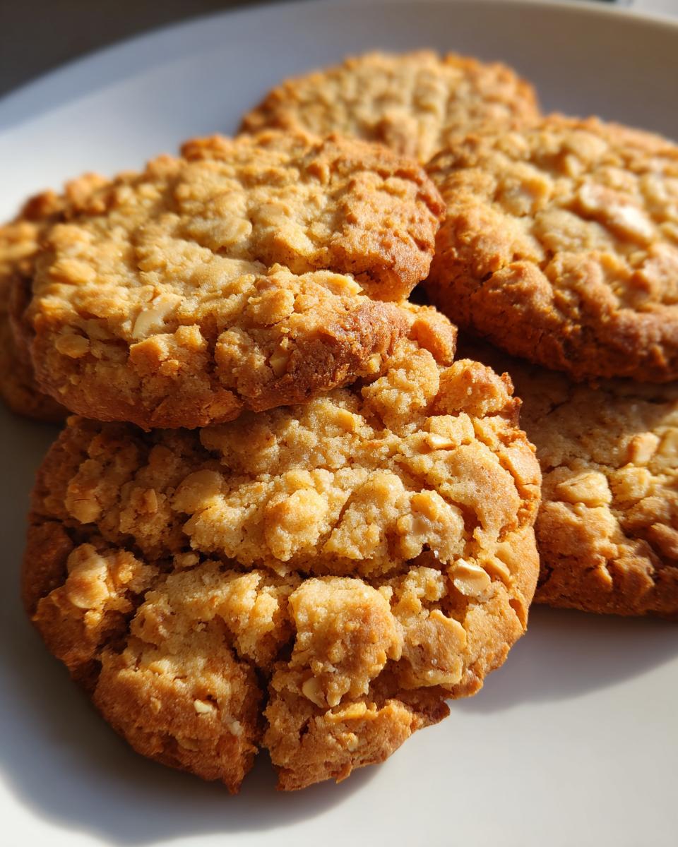 Crunchy Peanut Butter and Oat Cookies for Dogs with Banana and Flaxseed - detail 5