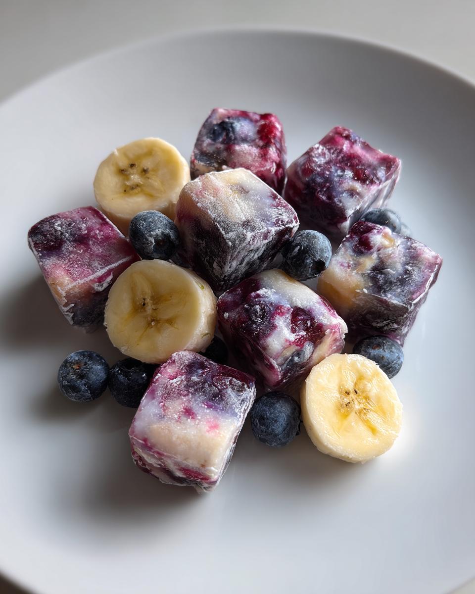 Frozen Blueberry Banana Bites for Dogs - detail 1