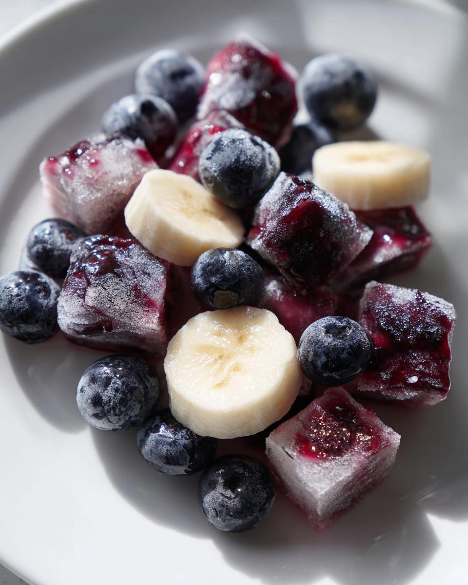 Frozen Blueberry Banana Bites for Dogs - detail 2