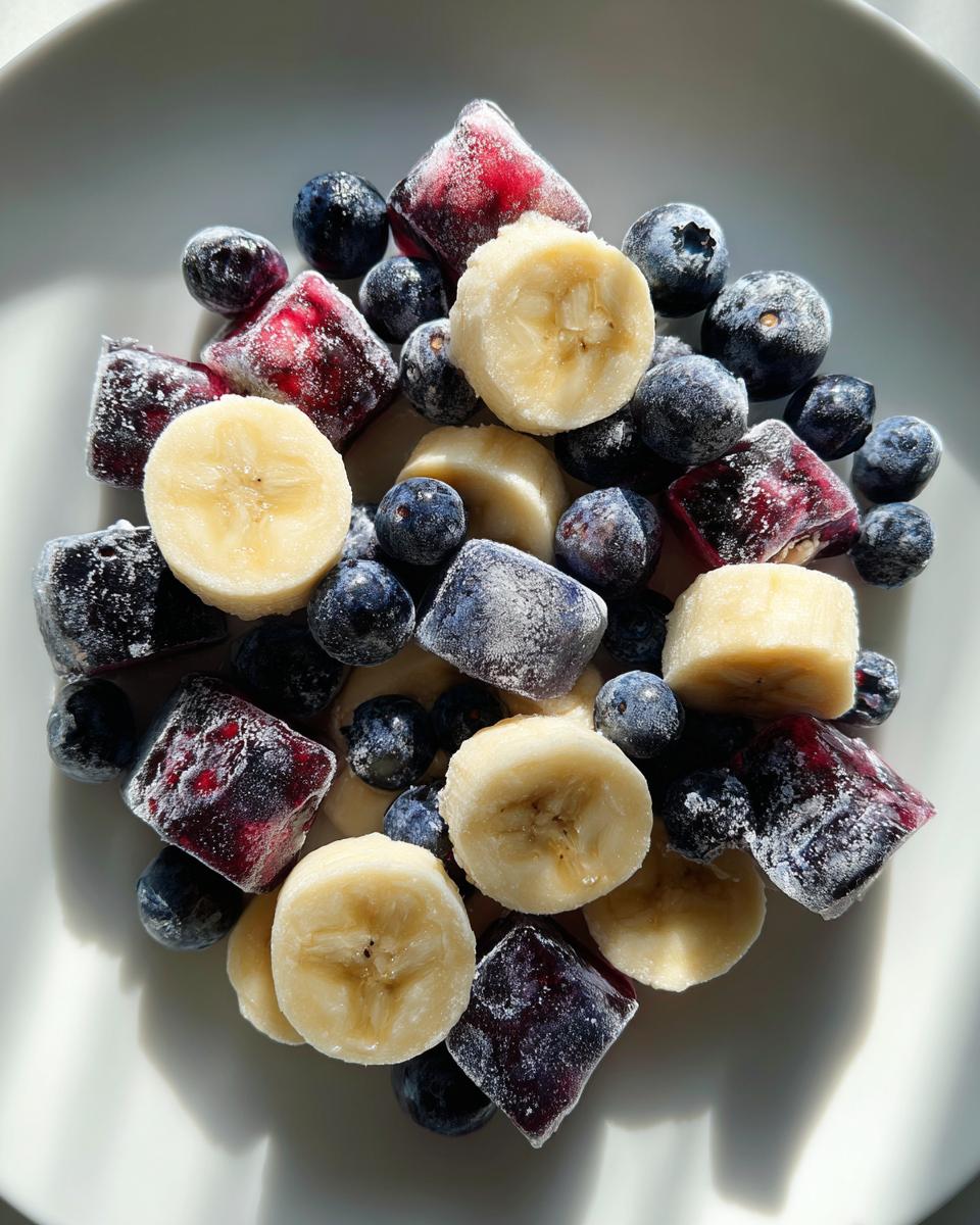Frozen Blueberry Banana Bites for Dogs - detail 3
