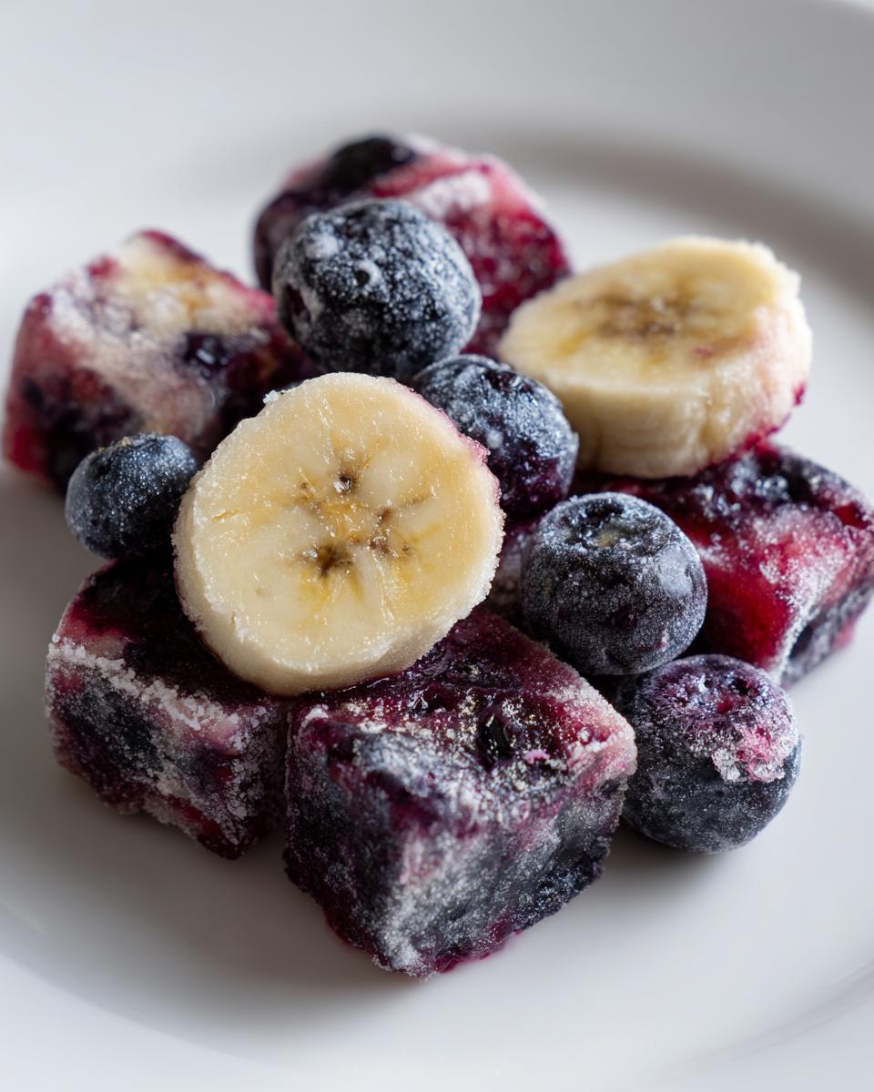 Frozen Blueberry Banana Bites for Dogs - detail 4