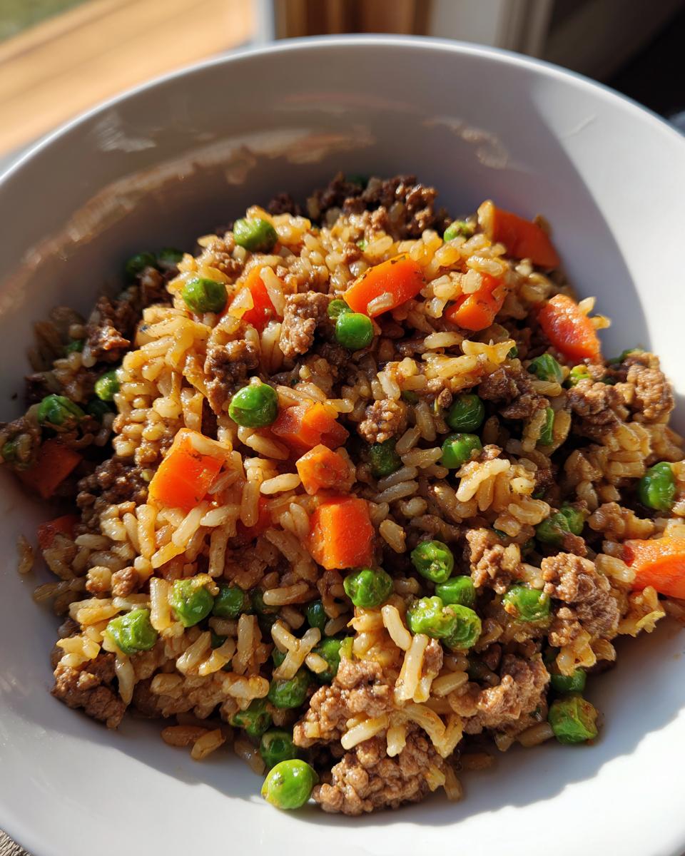 Hearty Beef & Rice Dog Meal - detail 2