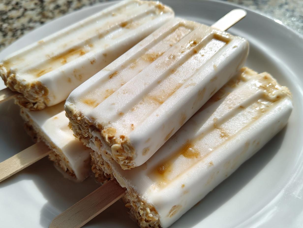 Honey Oat Yogurt Swirl Sticks for Dogs