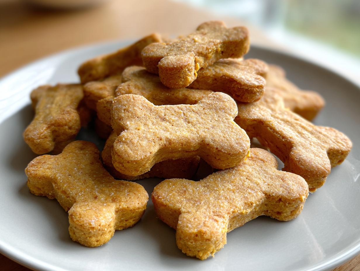 Peanut Butter Chicken Broth Dog Treats